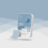 A promotional video with a pacman like avatar, eating away icons with text like gas, acidity and indigestion, highlighting the capabilities of Melts® into a Healthy Gut
Image promoting gut health and immunity, emphasizing the connection between a healthy gut and a strong immune system. A woman is shown exercising on a beach with a resistance band, depicting an active and healthy lifestyle.