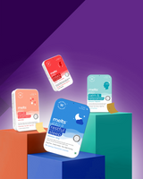 Wellbeing2day Melts products for instant energy, calm and relaxation, restful sleep and multivitamins