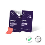 An image of Melts® into Healthy Hair, a 100% plant based product created with Advanced Molecular Science.